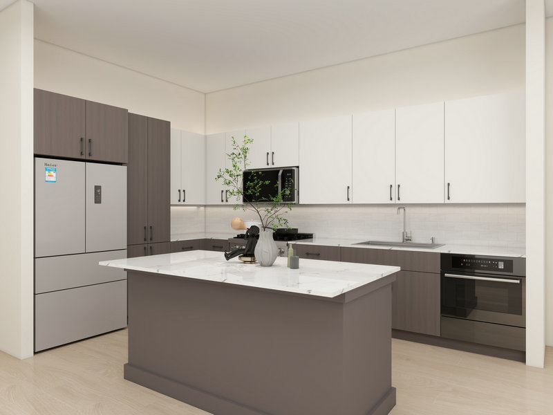 Slim Shaker Style Kitchen Cabinet