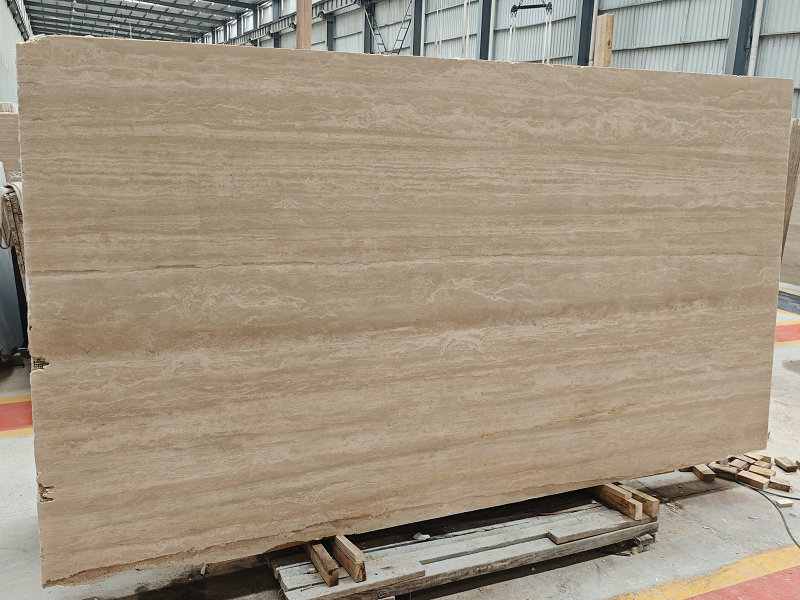 Unique Travertine Minimal Cream Matte Porcelain